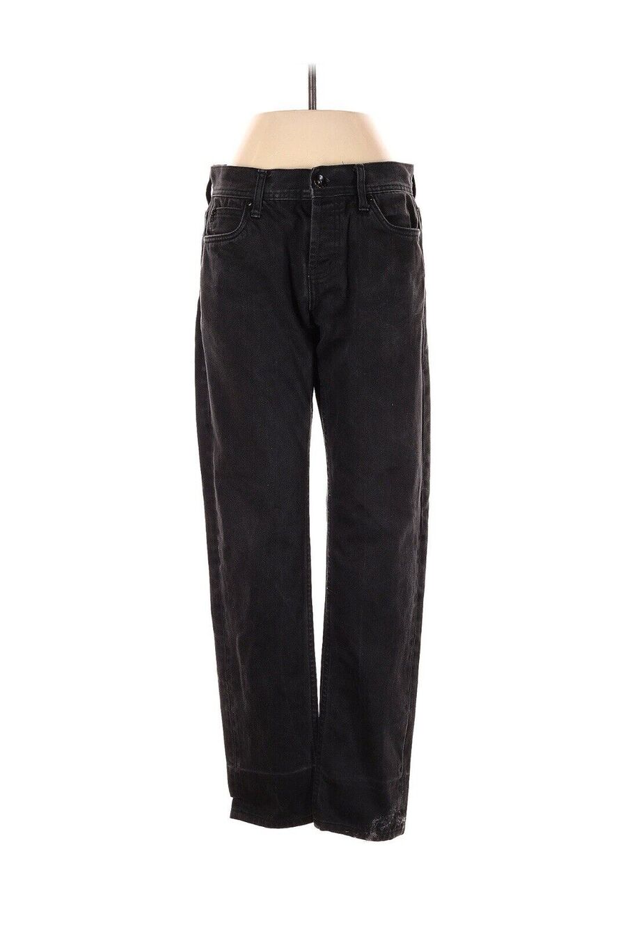 Unbranded Black Selvedge Tight Fit UB455 12.5 Oz Jeans 30 X 32